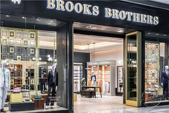 BROOKS BROTHERS服装展柜