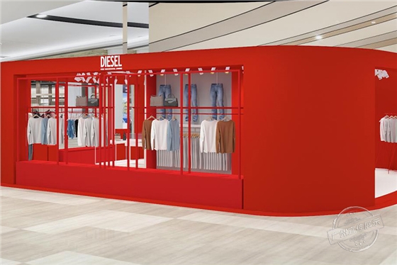 DIESEL 服装展柜（深圳海雅缤纷城店）