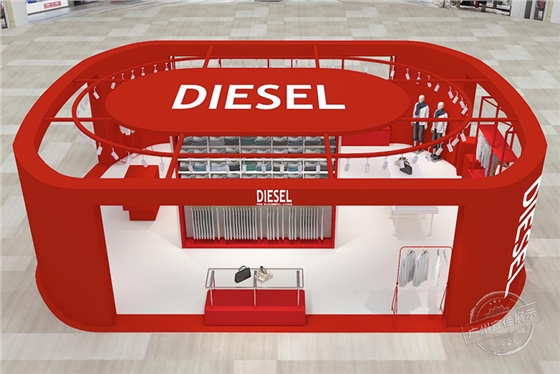 DIESEL 服装展柜（深圳海雅缤纷城店）