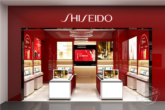 SHISEIDO资生堂 化妆品展柜