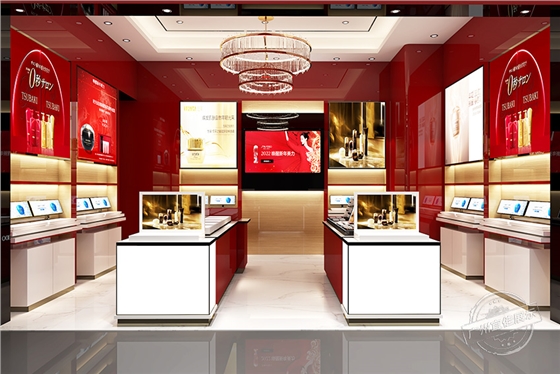 SHISEIDO资生堂 化妆品展柜