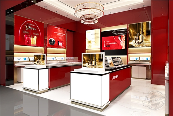 SHISEIDO资生堂 化妆品展柜