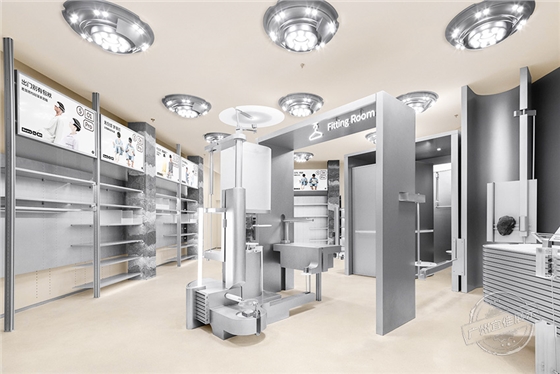 Bananain蕉内概念店 服装展柜（深圳宝安壹方城）