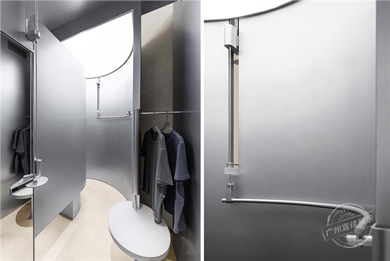 Bananain蕉内概念店 服装展柜（深圳宝安壹方城）