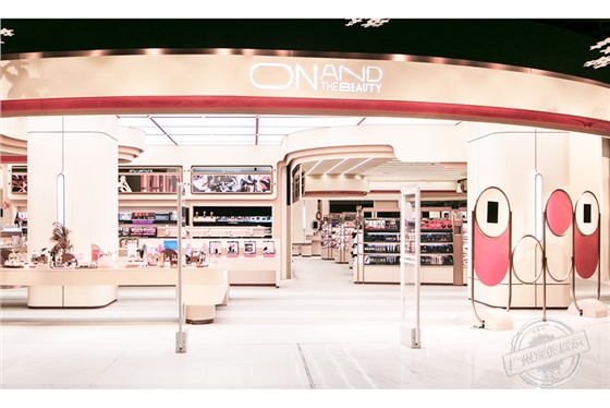 ON AND The Beauty美妆集合店 化妆品展柜