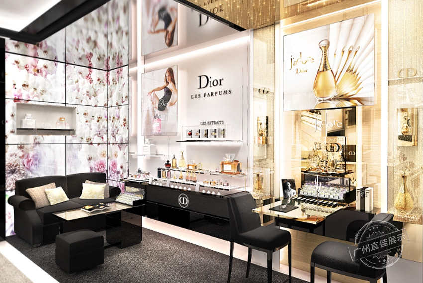 DIOR 整店化妆品展柜