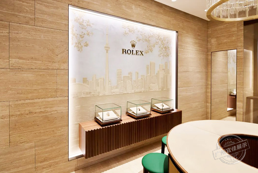 劳力士（Rolex）手表展柜